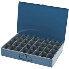 Durham - Small Parts Storage Box - Steel Frame, 32 Compartments - Caliber Tooling