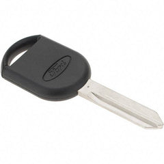 Made in USA - Ford Transponder Key Blank - Nickel/Plastic - Caliber Tooling