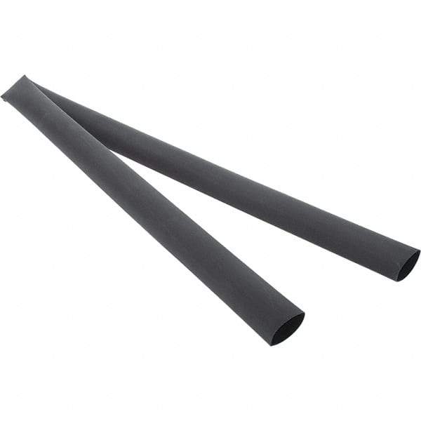 Value Collection - 48" Long Heat Shrink Electrical Tubing - Black - Caliber Tooling