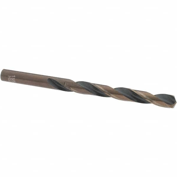 Import - 15/64" High Speed Steel, 135° Point, Straight Shank Maintenance Drill Bit - Caliber Tooling