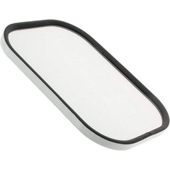 Truck-Lite - 7-1/2" Long to 5-1/2" Wide Automotive Truck Mirror Head - White, Steel - Caliber Tooling