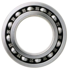 SKF - 12mm Bore Diam, 37mm OD, Open Deep Groove Radial Ball Bearing - 12mm Wide, 1 Row, Round Bore, 4,150 Nm Static Capacity, 10,100 Nm Dynamic Capacity - Caliber Tooling