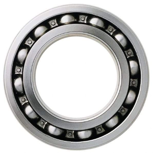 SKF - 15mm Bore Diam, 42mm OD, Open Deep Groove Radial Ball Bearing - 13mm Wide, 1 Row, Round Bore, 5,400 Nm Static Capacity, 11,900 Nm Dynamic Capacity - Caliber Tooling