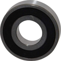 SKF - 12mm Bore Diam, 28mm OD, Double Seal Deep Groove Radial Ball Bearing - 8mm Wide, 1 Row, Round Bore, 2,360 Nm Static Capacity, 5,400 Nm Dynamic Capacity - Caliber Tooling