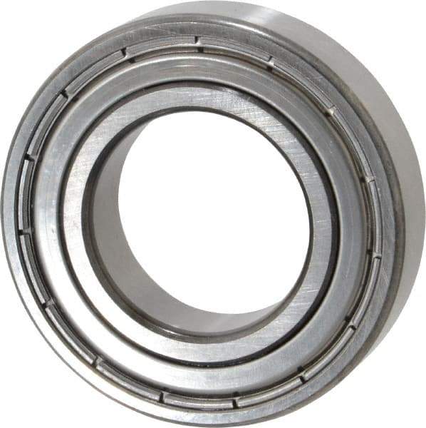 SKF - 25mm Bore Diam, 47mm OD, Double Shield Deep Groove Radial Ball Bearing - 12mm Wide, 1 Row, Round Bore, 6,550 Nm Static Capacity, 11,900 Nm Dynamic Capacity - Caliber Tooling