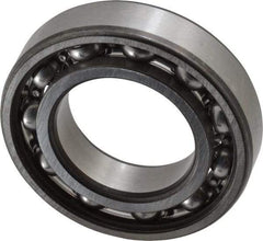 SKF - 30mm Bore Diam, 55mm OD, Open Deep Groove Radial Ball Bearing - 13mm Wide, 1 Row, Round Bore, 8,300 Nm Static Capacity, 13,800 Nm Dynamic Capacity - Caliber Tooling