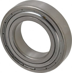 SKF - 30mm Bore Diam, 55mm OD, Double Shield Deep Groove Radial Ball Bearing - 13mm Wide, 1 Row, Round Bore, 8,300 Nm Static Capacity, 13,800 Nm Dynamic Capacity - Caliber Tooling