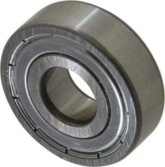 SKF - 12mm Bore Diam, 32mm OD, Double Shield Deep Groove Radial Ball Bearing - 10mm Wide, 1 Row, Round Bore, 3,100 Nm Static Capacity, 7,280 Nm Dynamic Capacity - Caliber Tooling