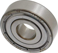 SKF - 9mm Bore Diam, 26mm OD, Double Shield Deep Groove Radial Ball Bearing - 8mm Wide, 1 Row, Round Bore, 1,960 Nm Static Capacity, 4,750 Nm Dynamic Capacity - Caliber Tooling