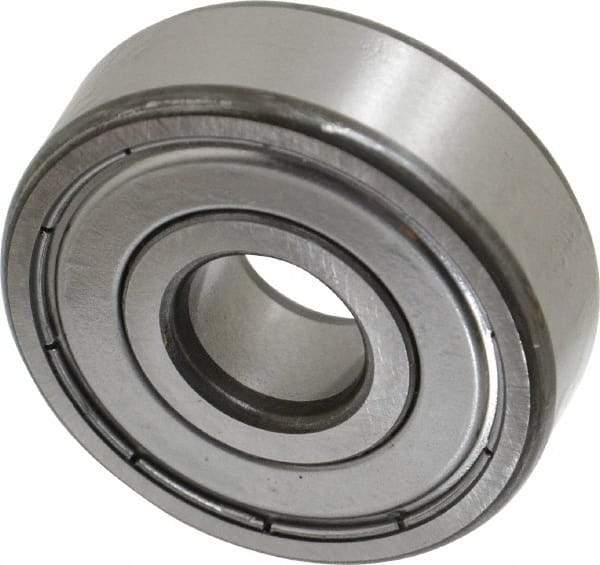 SKF - 12mm Bore Diam, 37mm OD, Double Shield Deep Groove Radial Ball Bearing - 12mm Wide, 1 Row, Round Bore, 4,150 Nm Static Capacity, 10,100 Nm Dynamic Capacity - Caliber Tooling