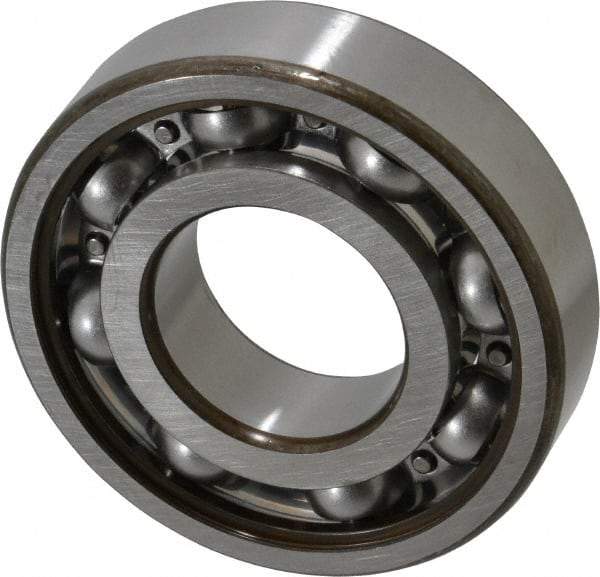 SKF - 40mm Bore Diam, 90mm OD, Open Deep Groove Radial Ball Bearing - 23mm Wide, 1 Row, Round Bore, 24,000 Nm Static Capacity, 42,300 Nm Dynamic Capacity - Caliber Tooling