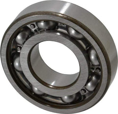 SKF - 40mm Bore Diam, 90mm OD, Open Deep Groove Radial Ball Bearing - 23mm Wide, 1 Row, Round Bore, 24,000 Nm Static Capacity, 42,300 Nm Dynamic Capacity - Caliber Tooling