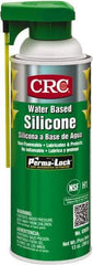 CRC - 16 oz Aerosol Silicone Lubricant - White, 0°F to 400°F, Food Grade - Caliber Tooling