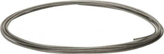 Value Collection - 1/4" x 3/16" Diam, Aircraft Cable - 4,200 Lb Breaking Strength, 7 x 19 Strand Core, Vinyl Coating - Caliber Tooling