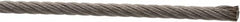 Value Collection - 3/32" Diam, Aircraft Cable - 920 Lb Breaking Strength, 7 x 19 Strand Core - Caliber Tooling