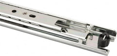 Value Collection - Tool Box Steel Ball Bearing Slide - 8" Wide x 1-13/16" Deep x 3/8" High, Silver, For 20" Wide Chests - Caliber Tooling