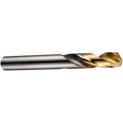 DORMER - 10.7mm 135° Spiral Flute High Speed Steel Screw Machine Drill Bit - Caliber Tooling