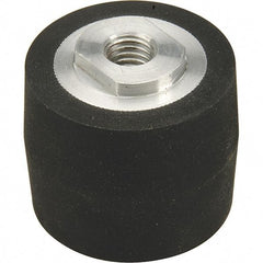 Dynabrade - 4" Diam x 1-1/2" Wide Contact Wheel - Standard, 70 Duro Neoprene Face - Caliber Tooling