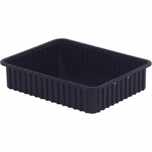 LEWISBins+ - 17-3/8" Wide x 5" High, Black Bin Divider Box - Use with DV1750 Short, DV2250 Long - Caliber Tooling