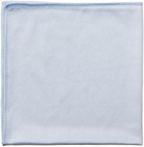 Rubbermaid - Dry Microfiber Wipes - Packet, 16" x 16" Sheet Size, Blue - Caliber Tooling