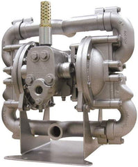 SandPIPER - Air Operated Diaphragm Pump - EPDM Diaphragm, Stainless Steel Housing - Caliber Tooling