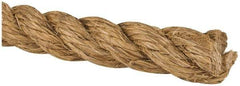 Value Collection - 1,200' Max Length Manila Rope - 1" Diam, 1,012 Lb Capacity - Caliber Tooling