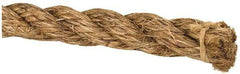 Value Collection - 1,200' Max Length Manila Rope - 5/8" Diam, 495 Lb Capacity - Caliber Tooling