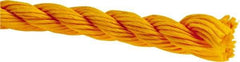 Value Collection - 600' Max Length Polypropylene Twisted Rope - 3/4" Diam, 957 Lb Capacity - Caliber Tooling