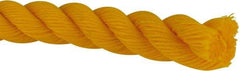 Value Collection - 600' Max Length Polypropylene Twisted Rope - 1" Diam, 1,603 Lb Capacity - Caliber Tooling