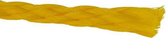 Value Collection - 1,000' Max Length Polypropylene Hollow Braid Flexible Rope - 5/16" Diam, 187 Lb Capacity - Caliber Tooling