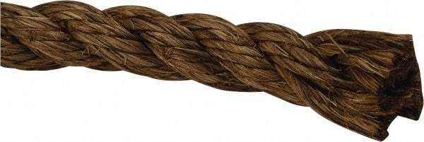 Value Collection - 600' Max Length Manila Rope - 3/4" Diam, 607 Lb Capacity - Caliber Tooling