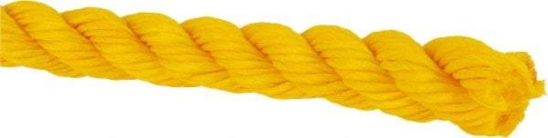 Value Collection - 1,200' Max Length Polypropylene Twisted Rope - 5/8" Diam, 697 Lb Capacity - Caliber Tooling