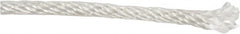 Value Collection - 1,000' Max Length Polyester Solid Braid Rope - 1/8" Diam, 49 Lb Capacity - Caliber Tooling