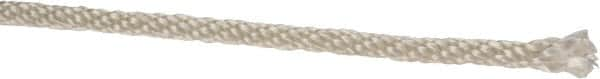 Value Collection - 1,000' Max Length Polyester Solid Braid Rope - 1/4" Diam, 162 Lb Capacity - Caliber Tooling