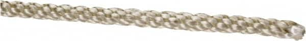 Value Collection - 1,000' Max Length Polyester Solid Braid Rope - 3/8" Diam, 337 Lb Capacity - Caliber Tooling