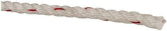 Value Collection - 600' Max Length Polyester/Polypropylene Twisted Rope - 3/8" Diam, 337 Lb Capacity - Caliber Tooling