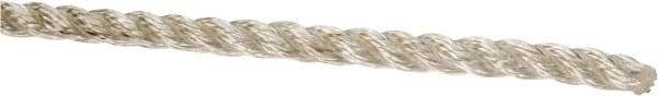 Value Collection - 600' Max Length Polyester Twisted Rope - 5/16" Diam, 256 Lb Capacity - Caliber Tooling