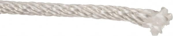 Value Collection - 1,000' Max Length Nylon Solid Braid Rope - 5/32" Diam, 55 Lb Capacity - Caliber Tooling