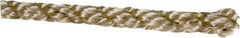 Value Collection - 600' Max Length Nylon Twisted Rope - 3/8" Diam, 405 Lb Capacity - Caliber Tooling