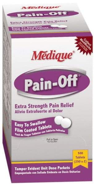 Medique - Pain-Off Tablets - Headache & Pain Relief - Caliber Tooling