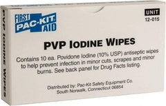 Medique - Antiseptic Wipe - Box, PVP Iodine, Unitized Kit Packing - Caliber Tooling