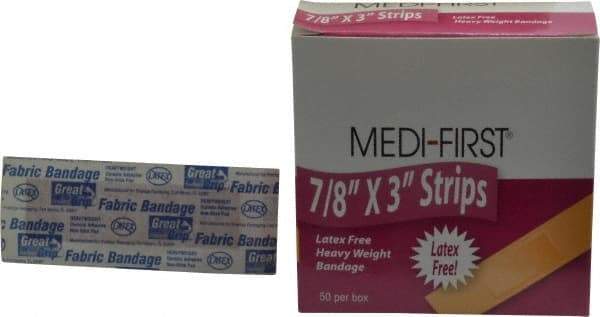 Medique - 3" Long x 7/8" Wide, General Purpose Self-Adhesive Bandage - Woven Fabric Bandage, Latex Free - Caliber Tooling