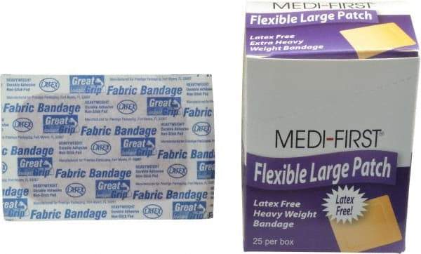 Medique - 3" Long x 2" Wide, General Purpose Pad - Woven Fabric Bandage, Latex Free - Caliber Tooling