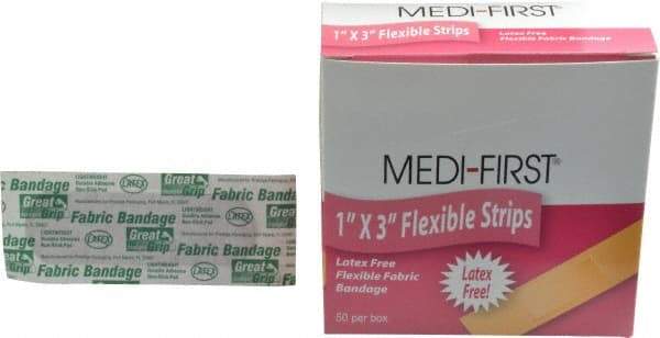 Medique - 3" Long x 1" Wide, General Purpose Self-Adhesive Bandage - Woven Fabric Bandage - Caliber Tooling