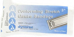 Medique - 3" Wide, General Purpose Gauze Roll - Gauze Bandage - Caliber Tooling