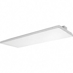 Eiko Global - 1 Lamp, 265 Watts, LED, High Bay Fixture - 4' Long x 92.5mm High x 440mm Wide, 120-277 Volt, Steel Housing - Caliber Tooling