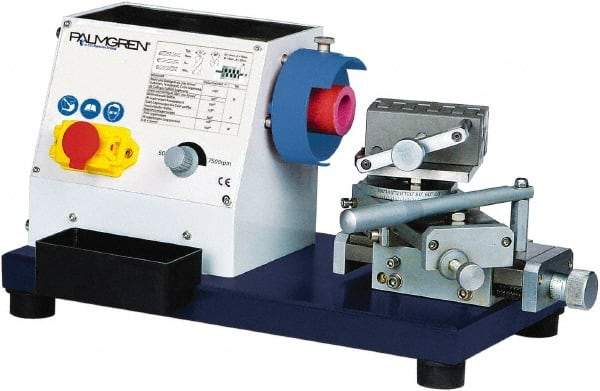 Palmgren - 0.08 hp, Rotary Cutting Tool Drill Bit Sharpener - 115 Volts, Use with Drill Bits - Caliber Tooling