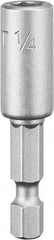 DeWALT - 1/4" Magnetic Nutsetter - 1/4" Drive, 1-7/8" OAL - Caliber Tooling