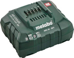 Metabo - 14.4/18/36 Volt, Lithium-Ion Power Tool Charger - 1 hr & 30 min to Charge, AC Wall Outlet Power Source - Caliber Tooling