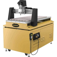 Powermatic - Single Phase, 24,000 RPM, 230 Volt, CNC Mill Drill Machine - 39-11/64" Long x 28-25/64" Wide Table - Caliber Tooling